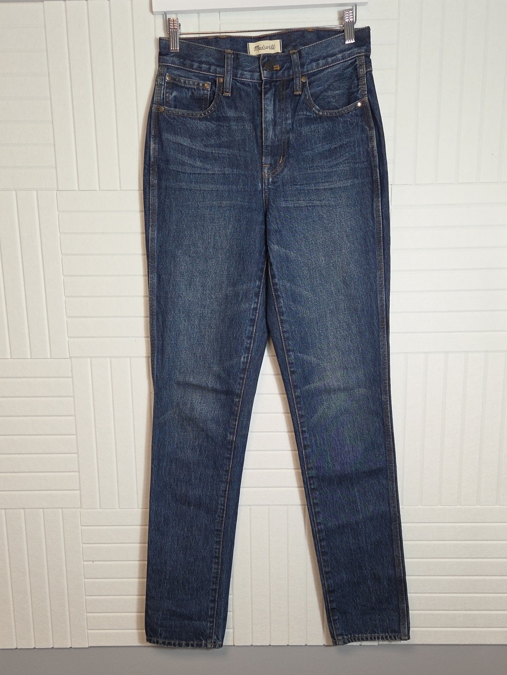Madewell 100% Cotton The Perfect Vintage Full Length Jeans Size 25 TALL